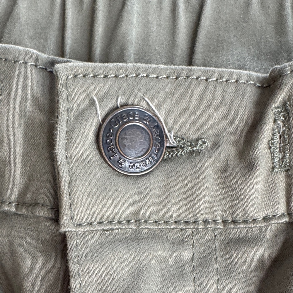 Grace & Lace Sage Joggers - Picture 2 of 6
